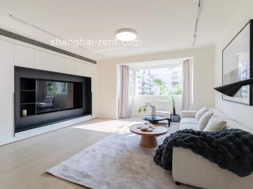 Big space kitchen with large balcony