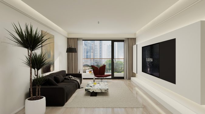 Newly updated flat with all kinds of appliances you cannot miss