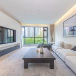 luxurious living with panoramic views of the Huangpu River and the city skyline