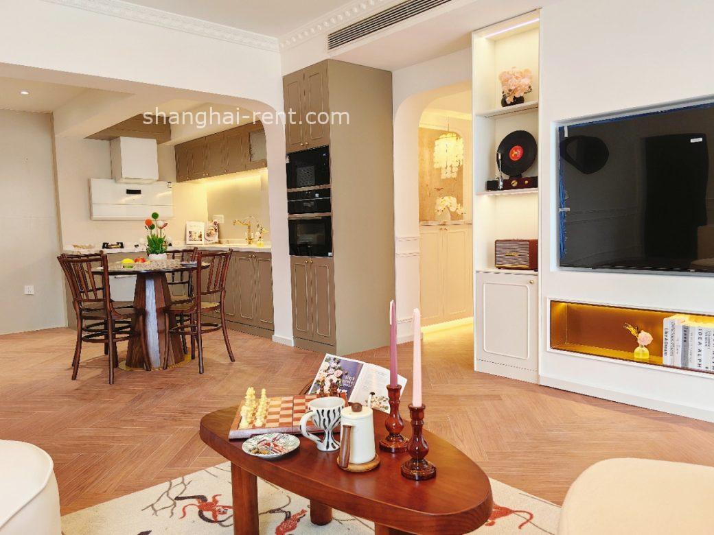 Wooden floor warm place